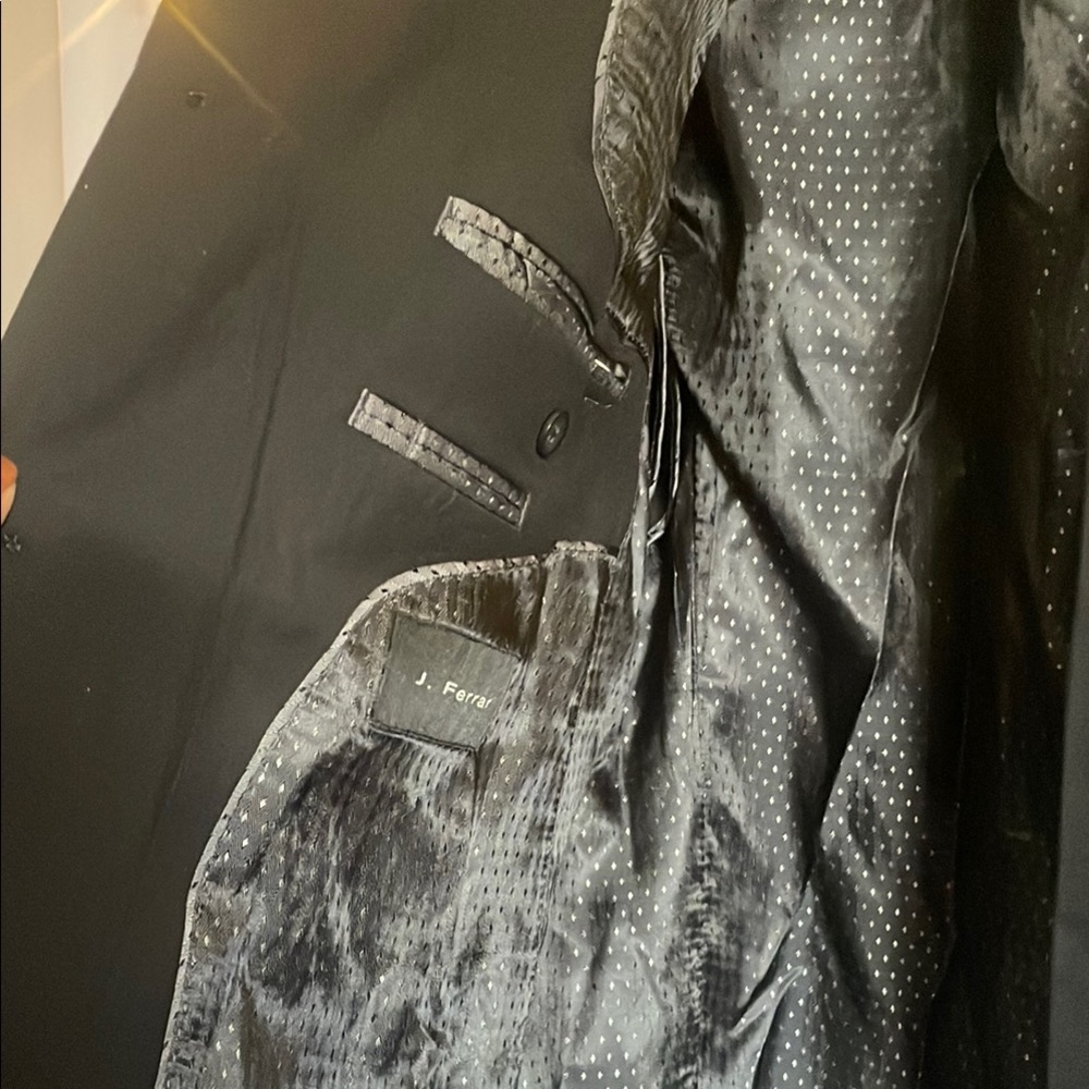 Ferrari Black Patterned Jacket - image 3